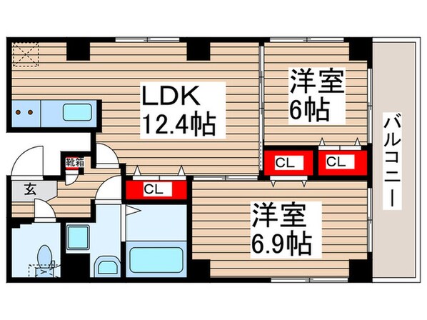 Ｒｅｓｔ　Ｈｉｒａｉの物件間取画像